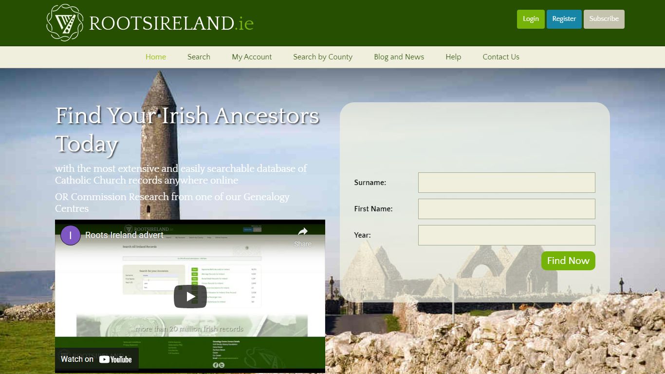 Find your Irish Ancestors today – Irish Family History ...